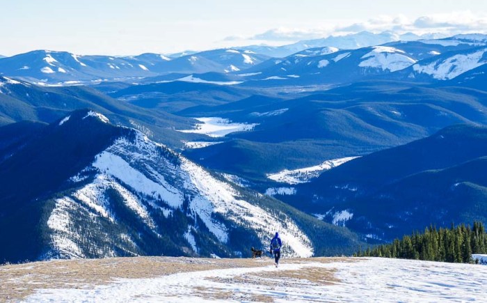 Prairie mountain hike