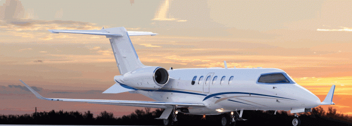 Charter jet private service