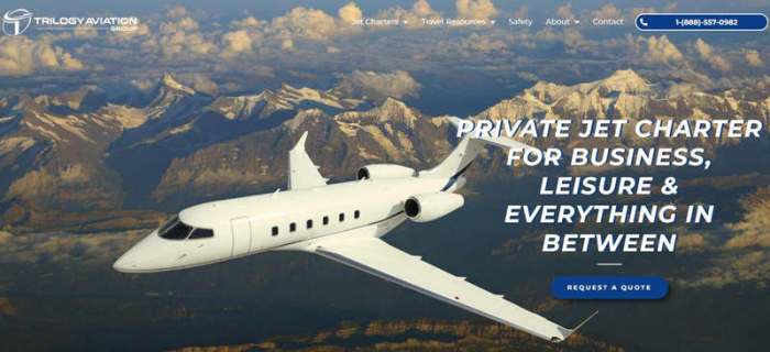 Best private jet charter companies