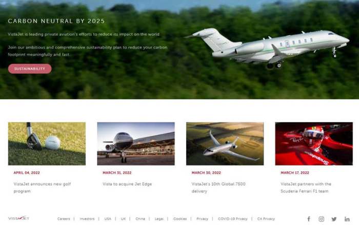 Top private jet rental companies