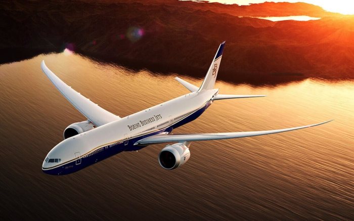 Charter jet private service