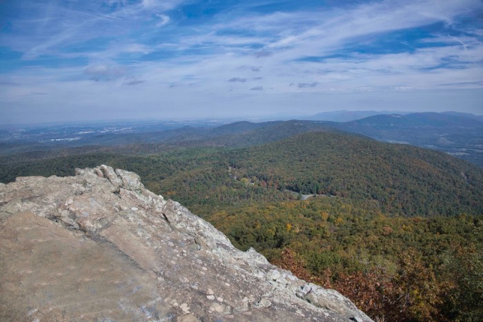 Humpback rock trail