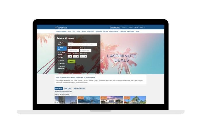Best travel sites for last minute deals